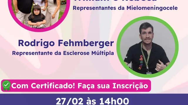 Secretaria de Inclusão convida para o 1º Simpósio de Conscientização das Doenças Raras  