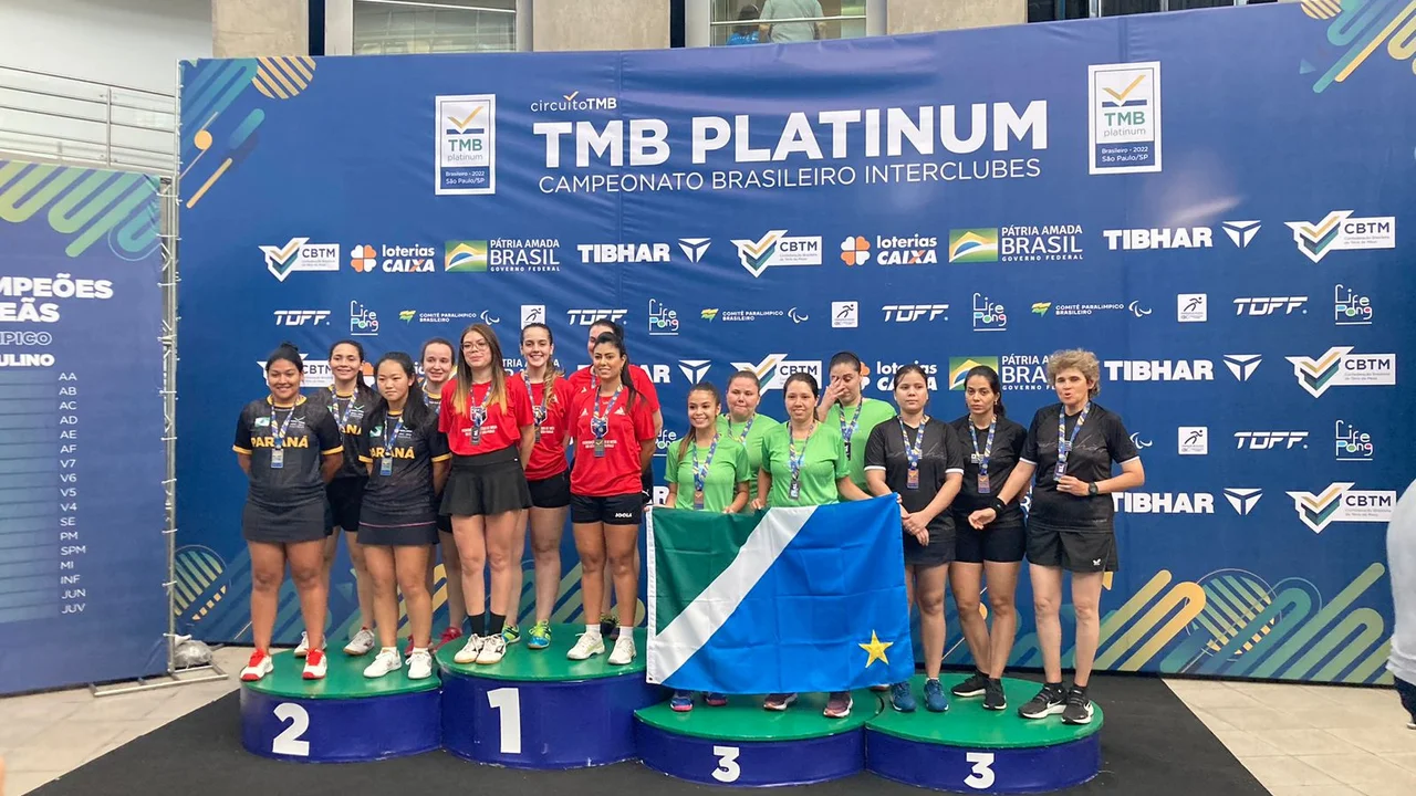 Atleta parnanguara da LLTM/SESPOR, Larissa Gomes, é destaque no Campeonato Brasileiro de Tênis de Mesa