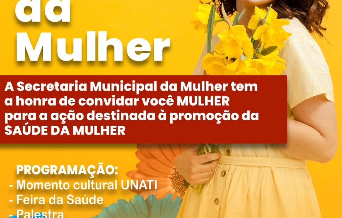 Ação de promoção à saúde da mulher acontece na Praça Fernando Amaro